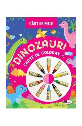 Cartile mele: Dinozauri. Carte de colorat
