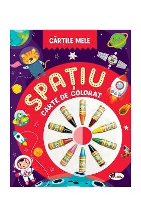 Cartile mele: Spatiu. Carte de colorat
