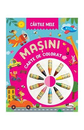 Cartile mele: Masini. Carte de colorat