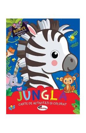Jungla. Carte de activitati si colorat