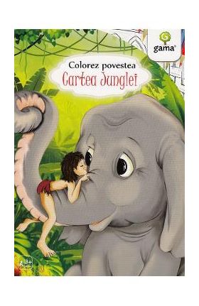 Cartea Junglei. Colorez povestea