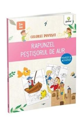 Colorez povesti: Rapunzel. Pestisorul de aur