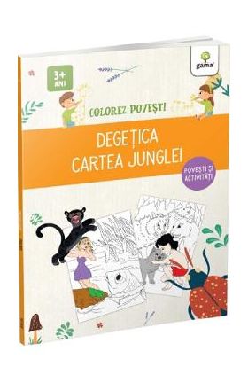 Colorez povesti: Degetica. Cartea junglei