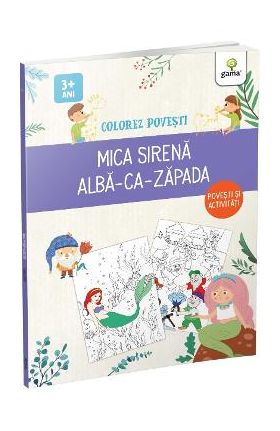 Colorez povesti: Mica sirena. Alba-ca-Zapada