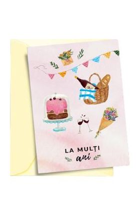 Felicitare: La multi ani! Picnic
