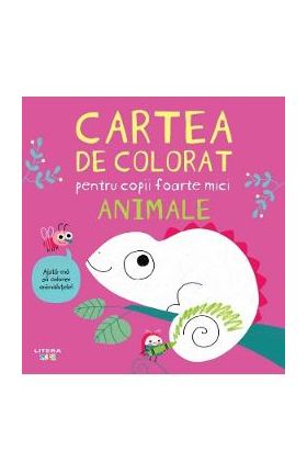 Cartea de colorat pentru copii foarte mici. Animale