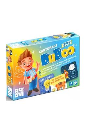 Cartonasele Buboo 3 in 1 pentru baieti