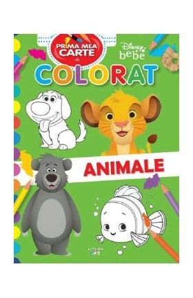 Disney bebe. Prima mea carte de colorat. Animale
