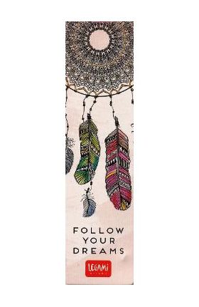 Semn de carte: Booklovers. Follow Your Dreams