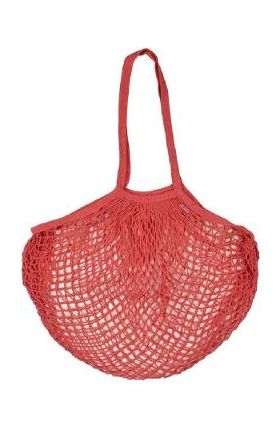 Sacosa Cotton Mesh. Coral