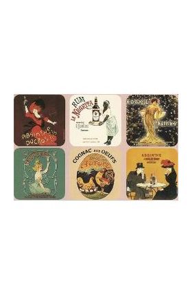 Set 6 suporturi pahar: L'alcool
