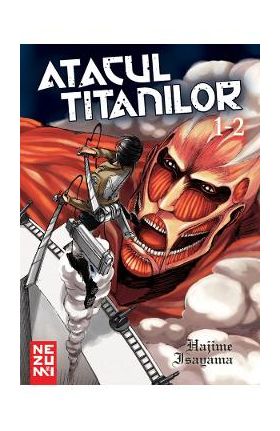 Atacul Titanilor Omnibus 1 Vol.1 + Vol.2 - Hajime Isayama
