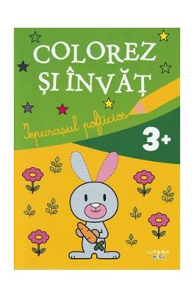 Iepurasul pofticios. Colorez si invat