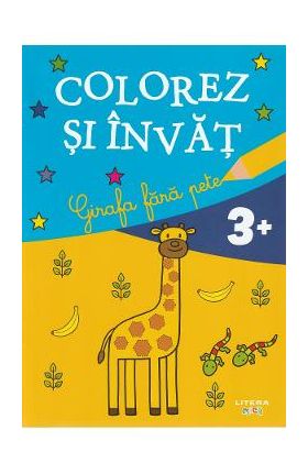 Girafa fara pete. Colorez si invat