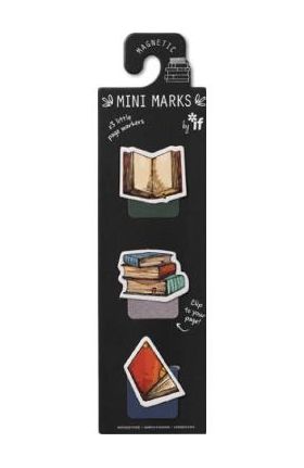 Set semne de carte mini magnetice: Books