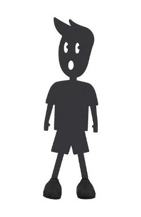 Semn de carte - Bookmark Black