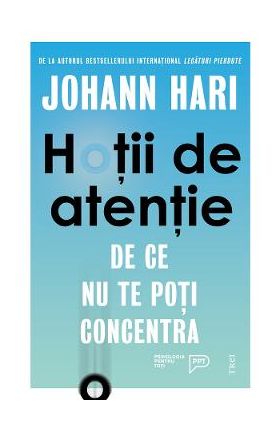 eBook Hotii de atentie. De ce nu te poti concentra - Johann Hari