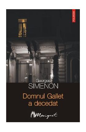 eBook Domnul Gallet a decedat - Georges Simenon