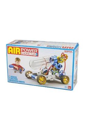 Kit robotica de constructie: Masina cu motor pe aer