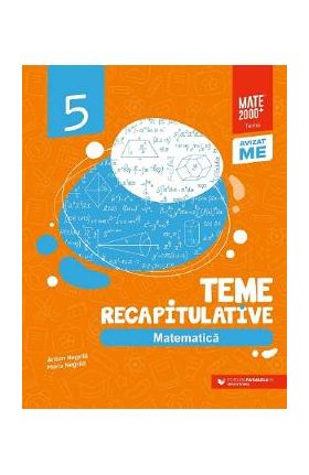Matematica - Clasa 5 - Teme recapitulative - Anton Negrila, Maria Negrila