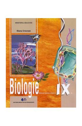 Biologie - Clasa 9 - Manual - Elena Crocnan