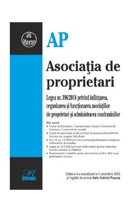 Asociatia de proprietari Act. 3 octombrie 2023