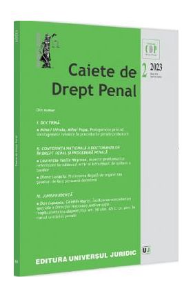 Caiete de drept penal Nr.2/2023