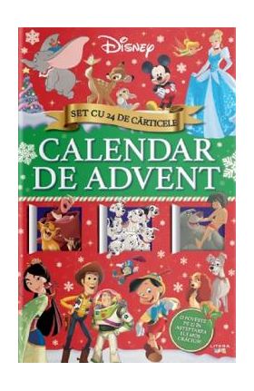Disney. Calendar de Advent. Set cu 24 de carticele