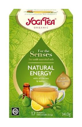 Ceai cu ulei esential Natural Energy 17 pliculete