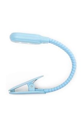 Lampa pentru citit: Clips. Bleu
