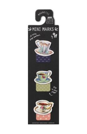 Set semne de carte mini magnetice: Cesti de cafea