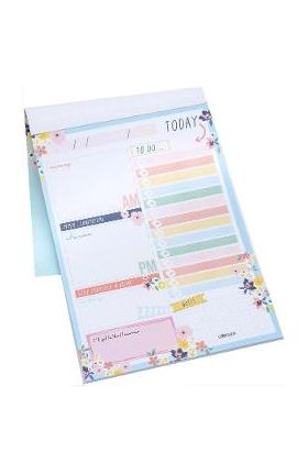 Planner zilnic: Floral