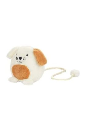Semn de carte plush. Catelus alb