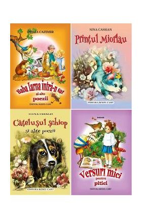Pachet poezii ilustrate - Otilia Cazimir, Elena Farago, Nina Cassian