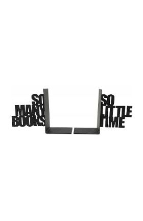 Suport lateral carti: So Many Books. So Little Time