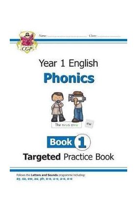 New KS1 English Targeted Practice Book: Phonics - Year 1 Boo