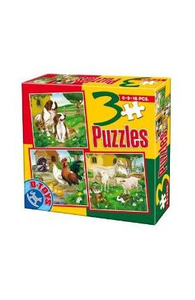 3 Puzzle Animale 1