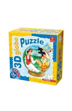 3D Globe Puzzle - Alba Ca Zapada