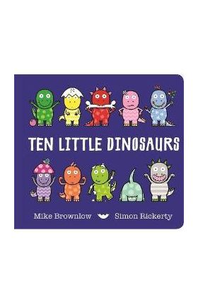 Ten Little Dinosaurs