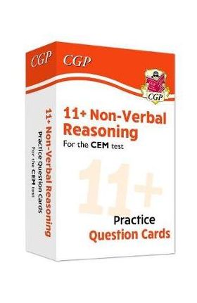 New 11+ CEM Non-Verbal Reasoning Practice Question Cards - A -