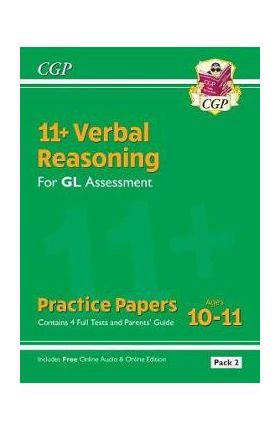 New 11+ GL Verbal Reasoning Practice Papers: Ages 10-11 - Pa