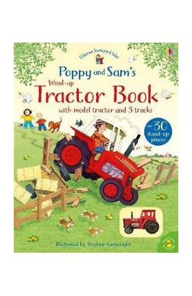 Poppy and Sam's Wind-Up Tractor Book - Sam Taplin