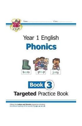 New KS1 English Targeted Practice Book: Phonics - Year 1 Boo