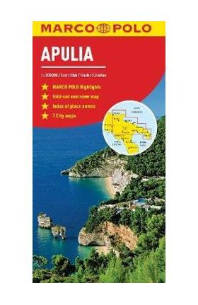 Apulia Italy Marco Polo Map -