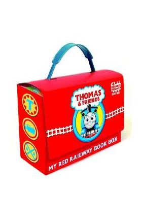 Thomas and Friends: My Red Railway Book Box (Thomas & Friends): Go, Train, Go!; Stop, Train, Stop!; A Crack in the Track!; And Blue Train, Green Train - W. Awdry