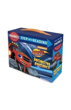 Monster Phonics (Blaze and the Monster Machines): 12 Step Into Reading Books - Jennifer Liberts