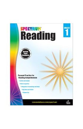 Spectrum Reading Workbook, Grade 1 - Spectrum