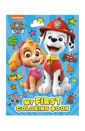 Paw Patrol: My First Coloring Book (Paw Patrol) - Golden Books