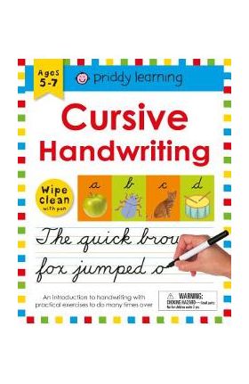 Wipe Clean Workbook: Cursive Handwriting - Roger Priddy