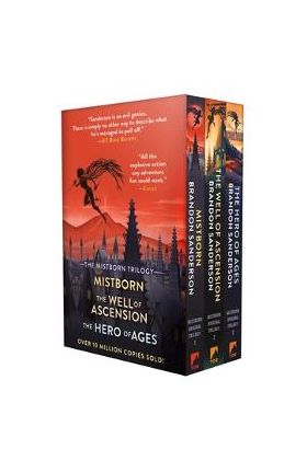 Mistborn Trilogy Tpb Boxed Set: Mistborn, the Well of Ascension, the Hero of Ages - Brandon Sanderson